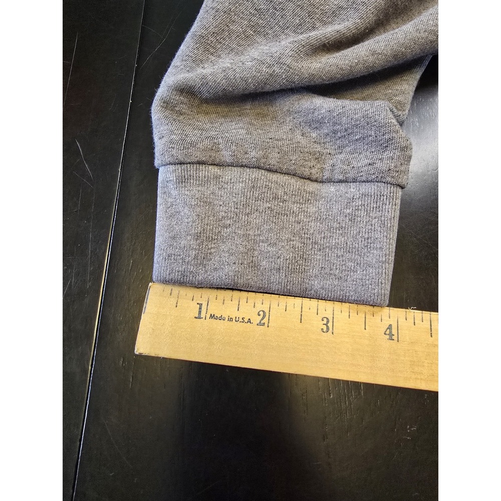 Victoria's Secret PINK Gray Quarter-Zip Pullover Sweatshirt - Large -‎ LOVE PINK - Picture 7 of 8
